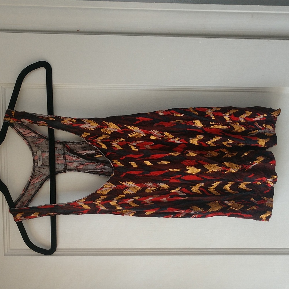 Ecote' tribal print tank top size medium